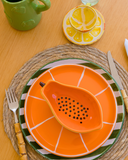 Conjunto Pratos Sobremesa Tutti-Frutti - 4 Peças