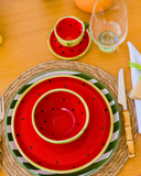 Conjunto Pratos Sobremesa Tutti-Frutti - 4 Peças