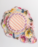 Conjunto 4 Peças Jogo Americano Palha Le Jardin