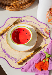 Bowl Melancia em Cerâmica - Produção de 20 dias úteis