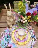 Conjunto 4 Peças Jogo Americano Palha Le Jardin