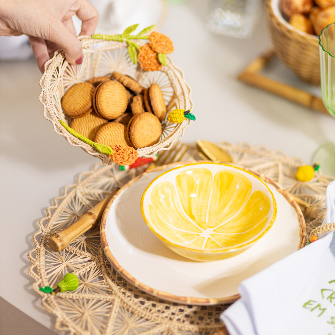 Bowl Laranja em Cerâmica