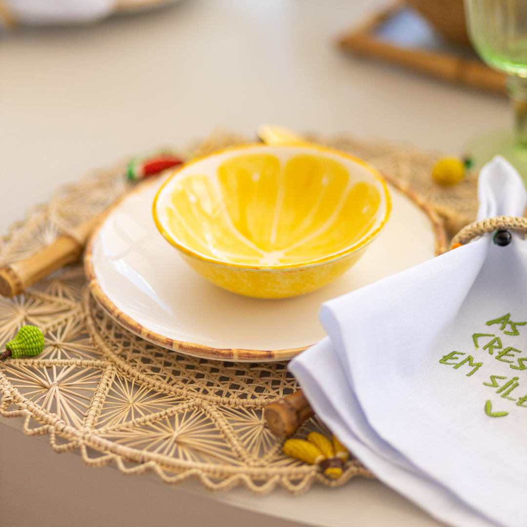 Bowl Laranja em Cerâmica