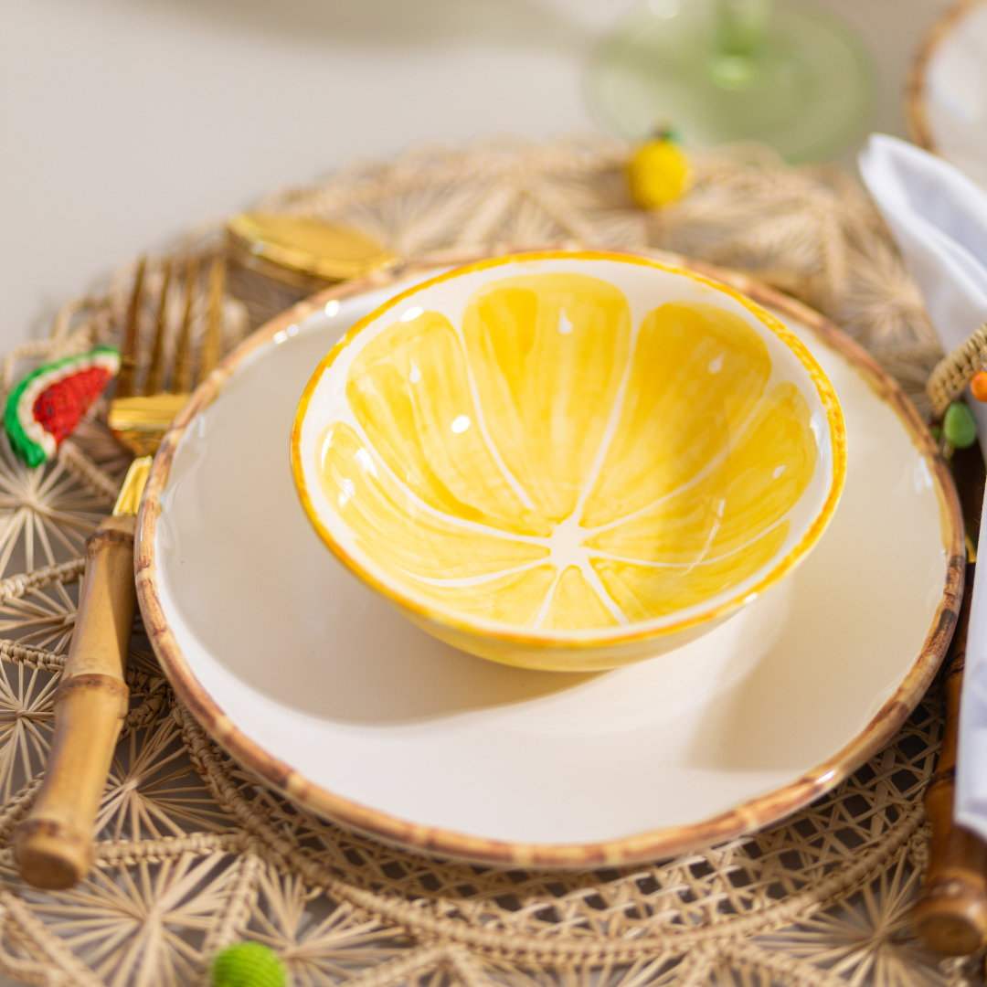 Bowl Laranja em Cerâmica