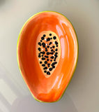 Porta Mamão em Cerâmica - Sementes