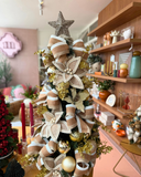 Árvore de Natal Rustic Gold II - 90cm