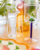 Copo de Vidro Borossilicato “Happy” – 450 ml