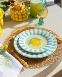 Prato Sobremesa de Cerâmica Sicilian Citrus – 20 cm