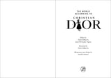 Livro The World According to Christian Dior