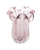 Vaso de Vidro Italy - Rosa Claro