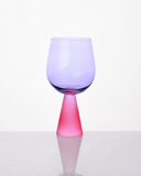 Taça Fumê e Rosa – 420ml