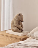 Escultura de Urso em Polirresina 28 x 18 x 19 cm