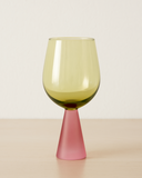 Taça Verde e Rosa – 420ml
