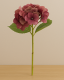 Haste Hortênsia Rosa - 35cm