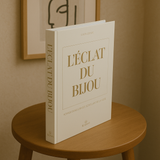 Caixa Livro em MDF Bege - L'eclat Du Bijou  31,5X23X4cm