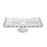 Bandeja de Cristal de Chumbo Diamond 34,5 x 18,5 x 11,5 cm