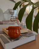 Vasinho Bruxelas com Ouro Alternado Ocre