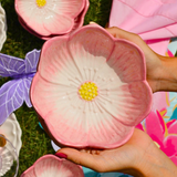 Bowl Decorativo Flor Cinerária - Rosa