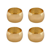 Conjunto 4 Anéis para Guardanapo Alliance